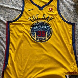 Nike Authentic Kevin Durant 2017-2018 City Edition Jersey The Bay